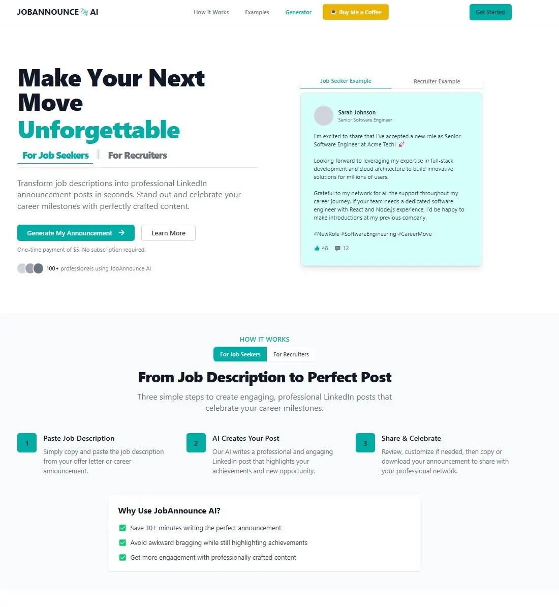 JobAnnounce AI image number 01