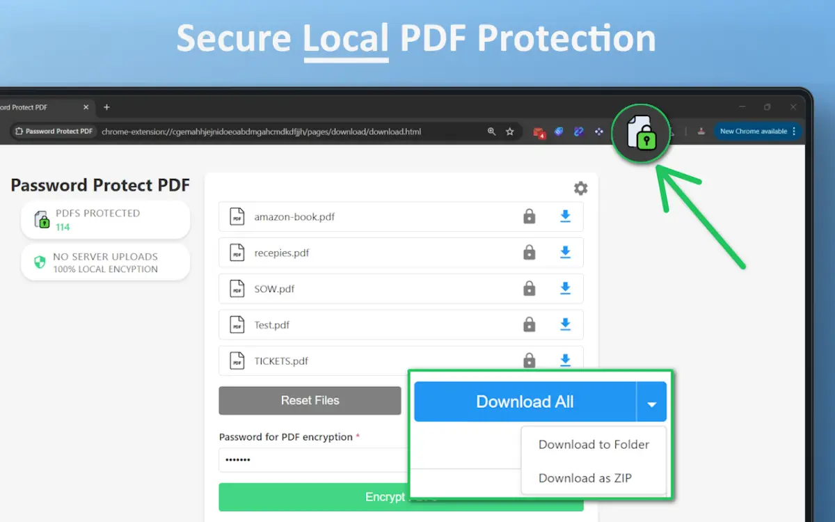 Password Protect PDF image number 01