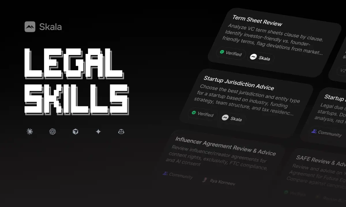 Legal Skills for AI image number 01