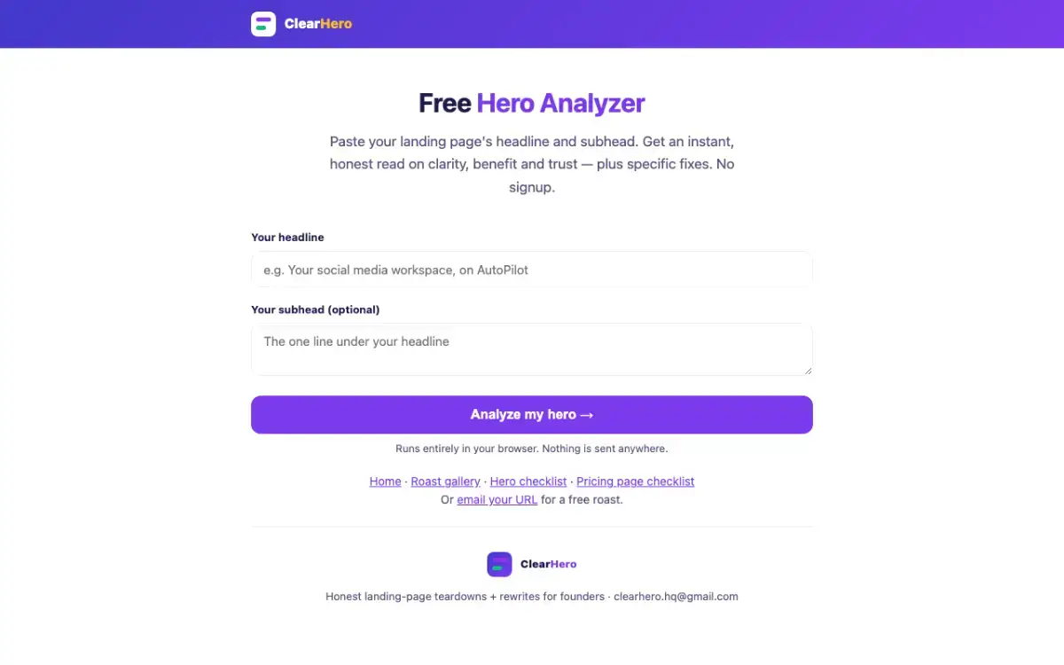 ClearHero Hero Analyzer image number 11